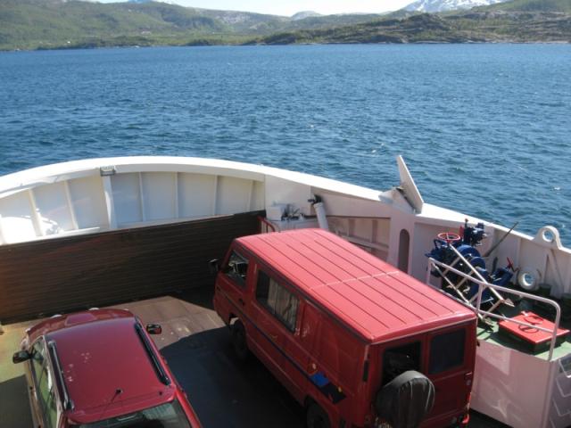 auf der Fähre nach Kjerringøy, Norwegen - Mai2007