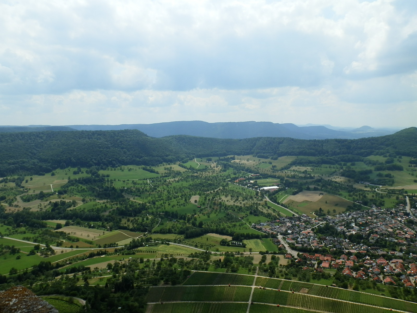 Blick vom Hohen Neuffen