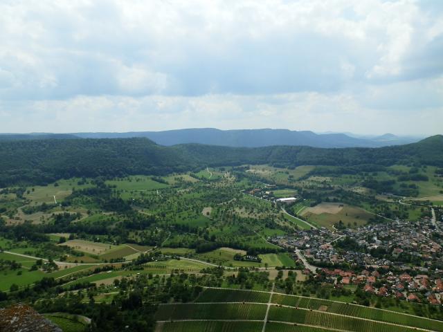 Blick vom Hohen Neuffen