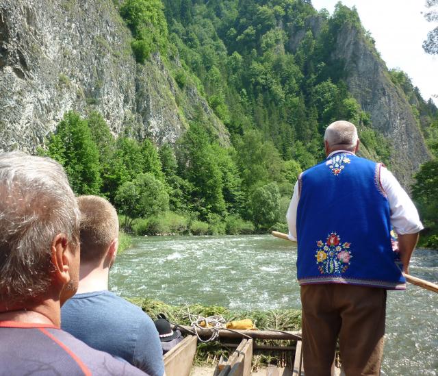 Flossfahrt auf dem Dunajec