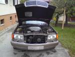 W126-Motorhaube offen